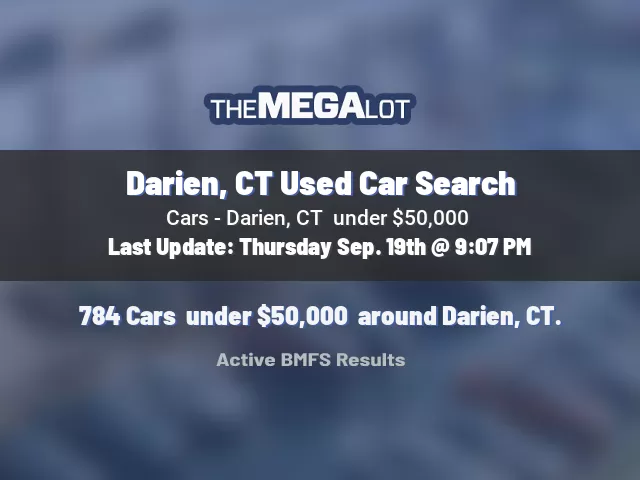 Darien, CT Used Car Search