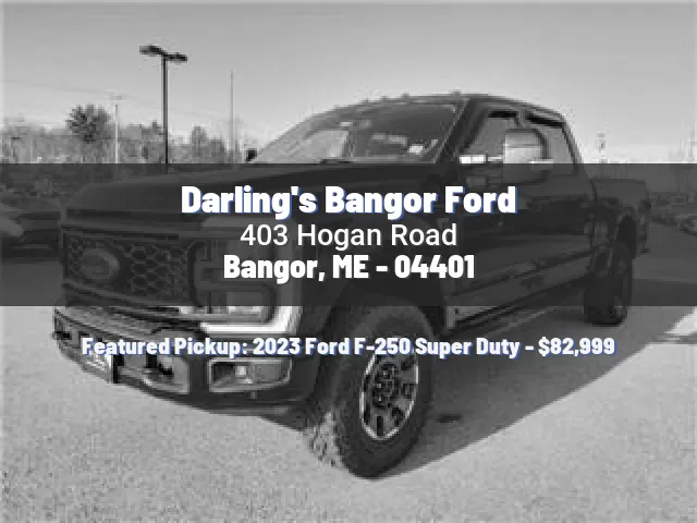 Darling's Bangor Ford