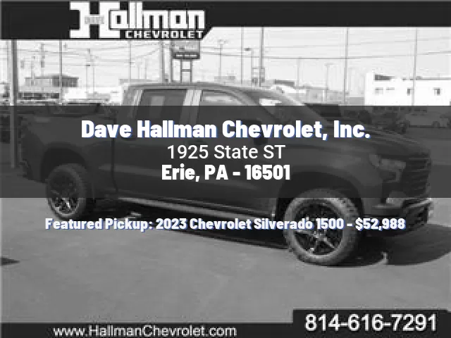 Dave Hallman Chevrolet, Inc.