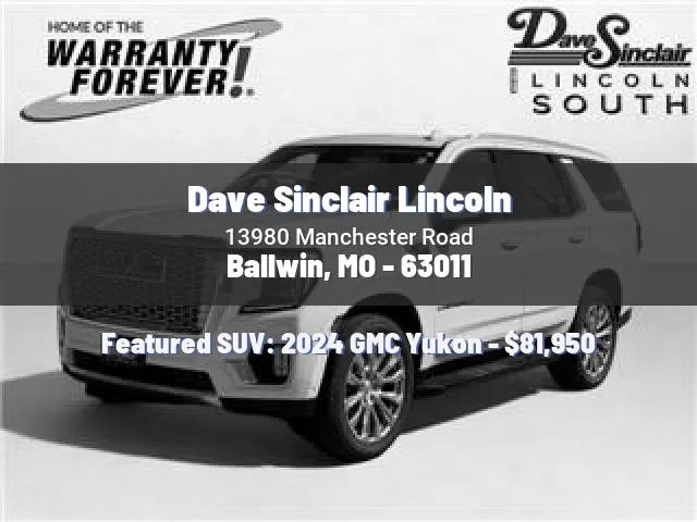 Dave Sinclair Lincoln