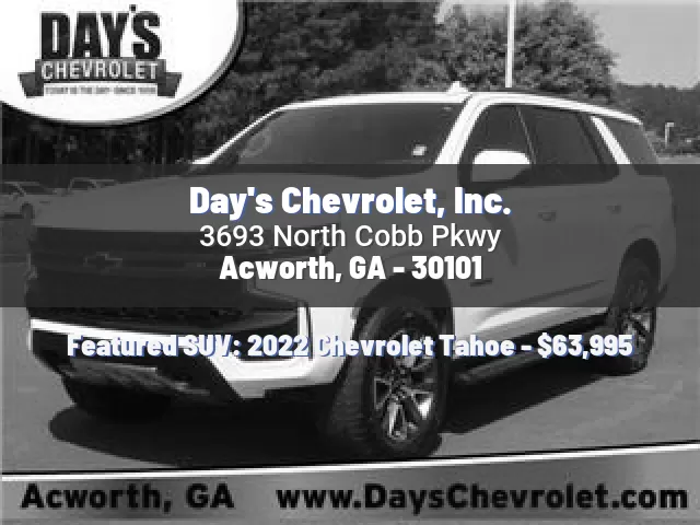 Day's Chevrolet, Inc.