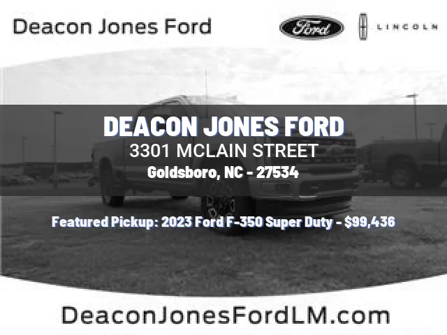 DEACON JONES FORD