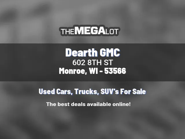 Dearth GMC