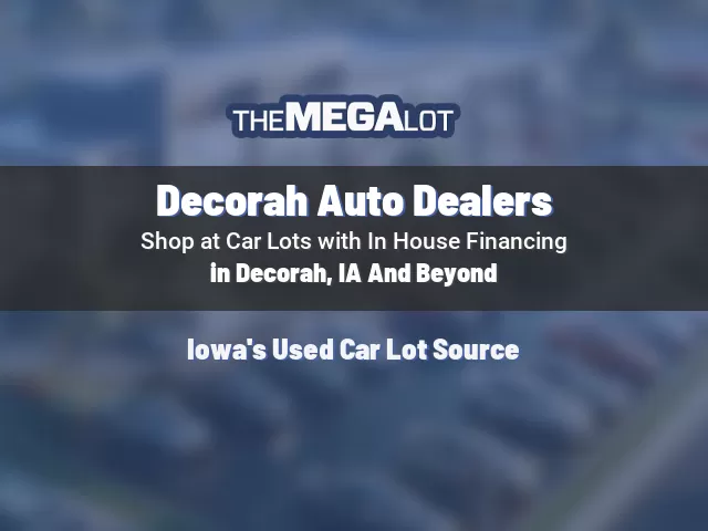 Decorah Auto Dealers