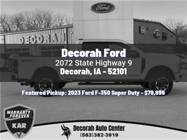 Decorah Ford