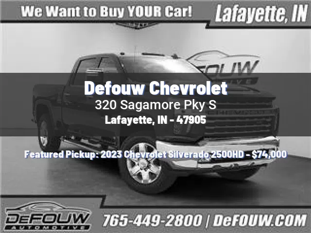 Defouw Chevrolet