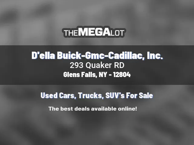 D'ella Buick-Gmc-Cadillac, Inc.