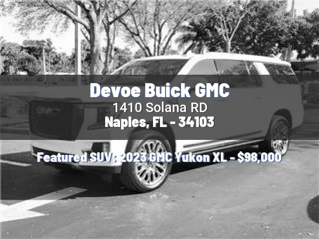 Devoe Buick GMC