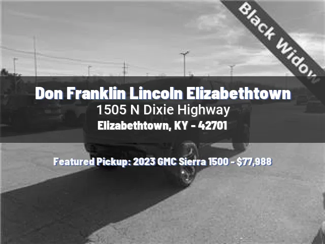 Don Franklin Lincoln Elizabethtown