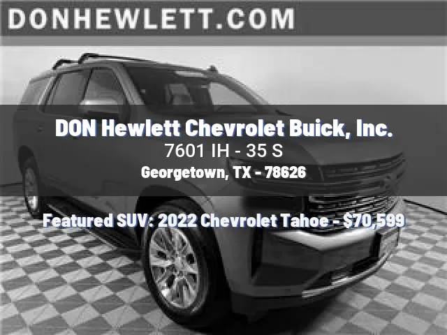 DON Hewlett Chevrolet Buick, Inc.