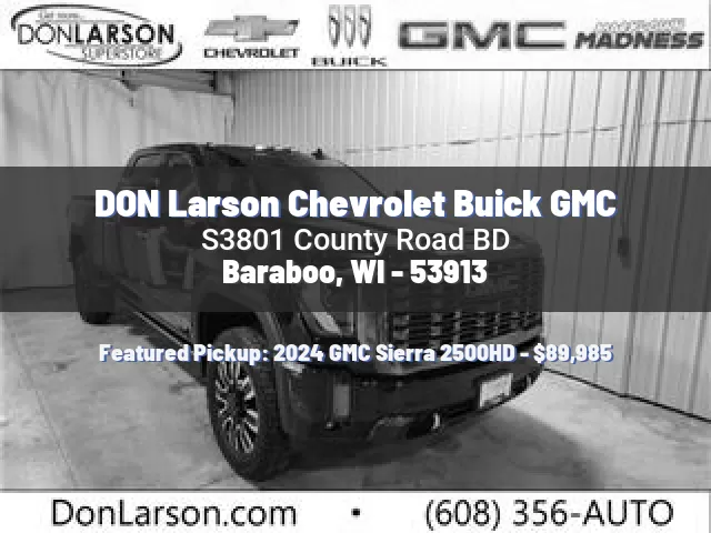 DON Larson Chevrolet Buick GMC