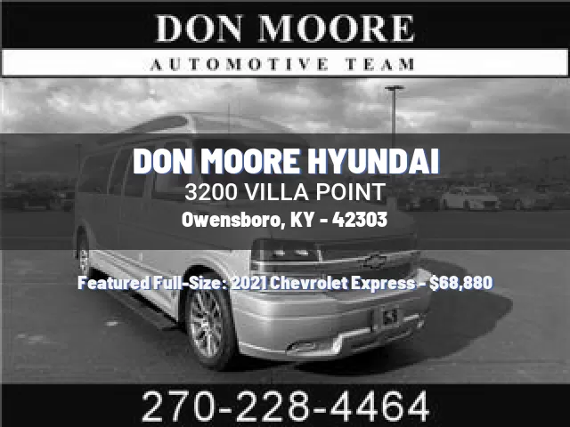 DON MOORE HYUNDAI