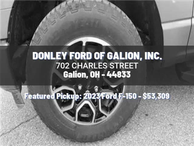 DONLEY FORD OF GALION, INC.