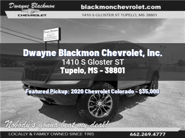 Dwayne Blackmon Chevrolet, Inc.