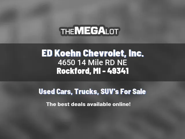 ED Koehn Chevrolet, Inc.