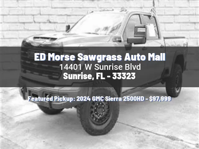 ED Morse Sawgrass Auto Mall