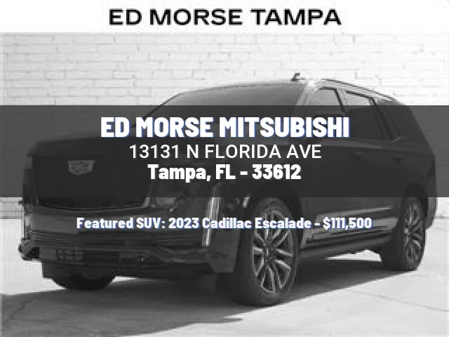 ED MORSE MITSUBISHI