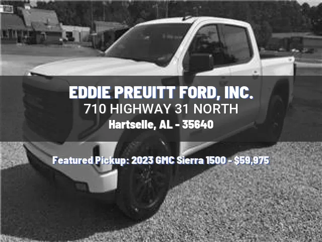 EDDIE PREUITT FORD, INC.