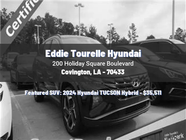 Eddie Tourelle Hyundai