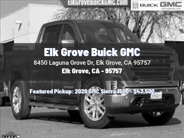 Elk Grove Buick GMC