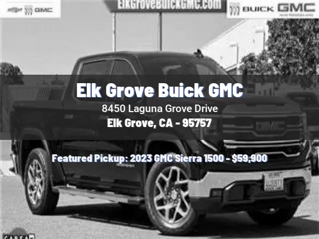 Elk Grove Buick GMC