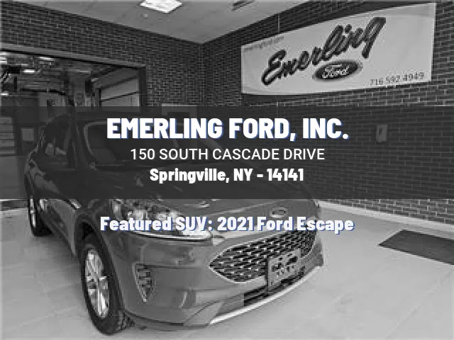 EMERLING FORD, INC.