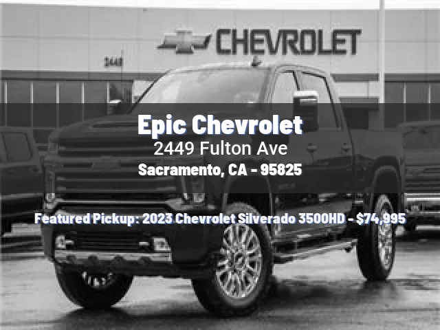 Epic Chevrolet