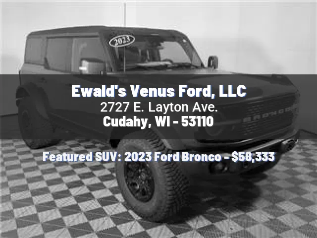 Ewald's Venus Ford, LLC