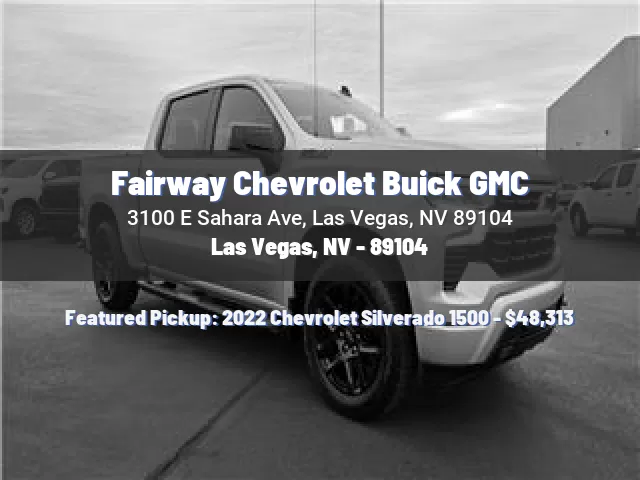 Fairway Chevrolet Buick GMC