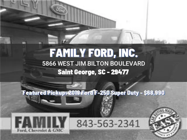 FAMILY FORD, INC.