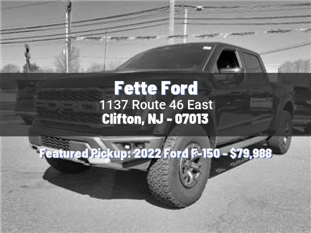 Fette Ford