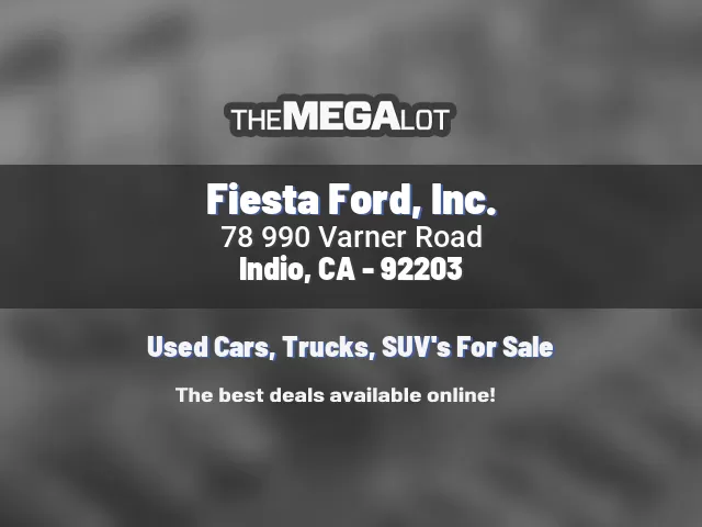 Fiesta Ford, Inc.