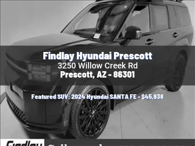 Findlay Hyundai Prescott