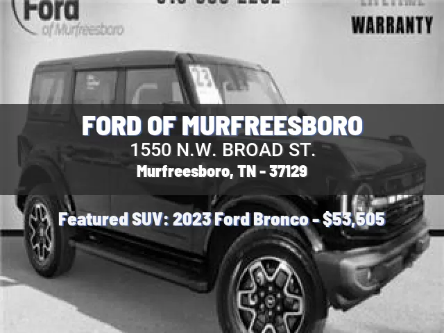 FORD OF MURFREESBORO