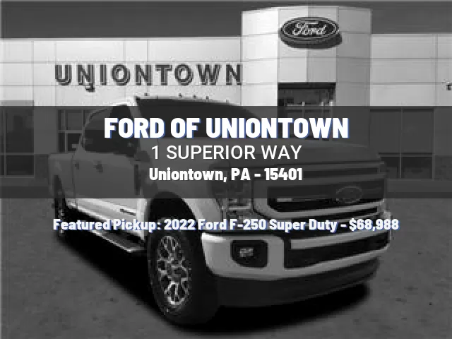 FORD OF UNIONTOWN