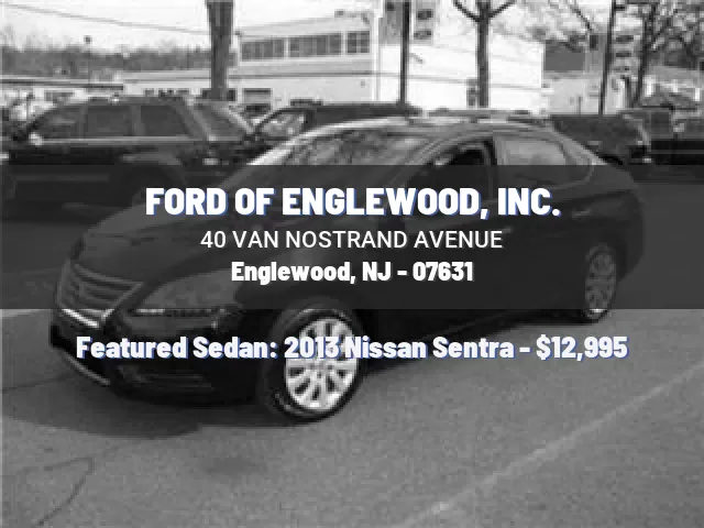 FORD OF ENGLEWOOD, INC.