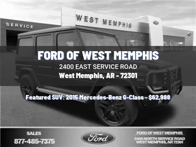 FORD OF WEST MEMPHIS