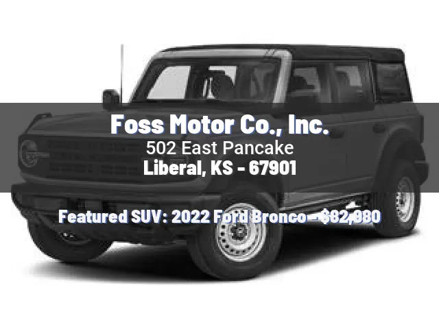 Foss Motor Co., Inc.