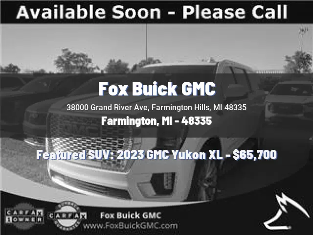 Fox Buick GMC