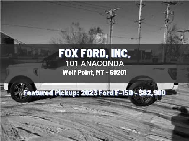 FOX FORD, INC.