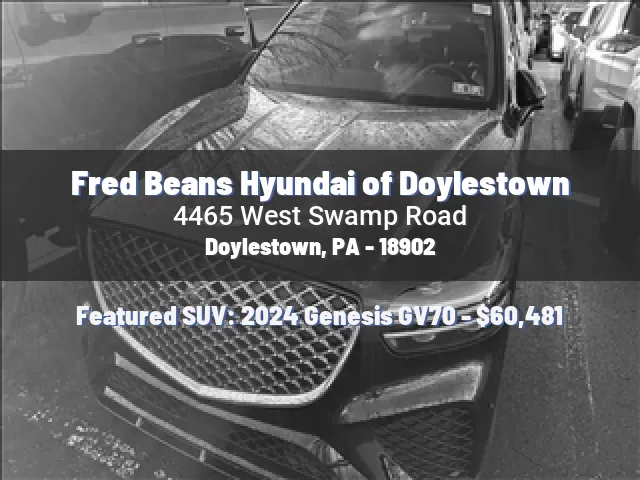 Fred Beans Hyundai of Doylestown