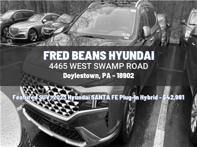 FRED BEANS HYUNDAI