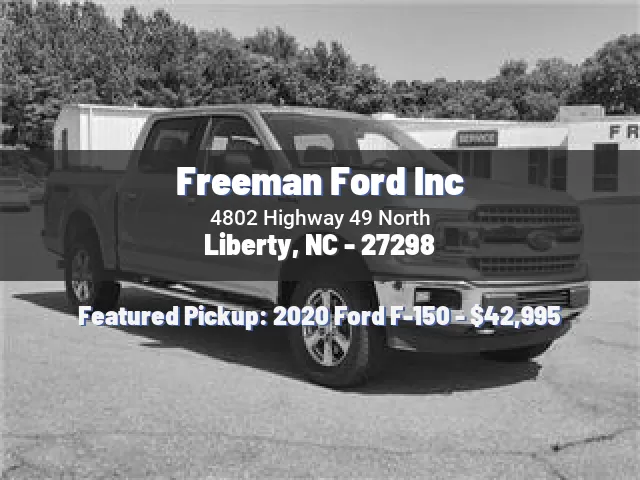 Freeman Ford Inc