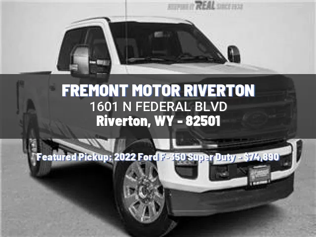 FREMONT MOTOR RIVERTON