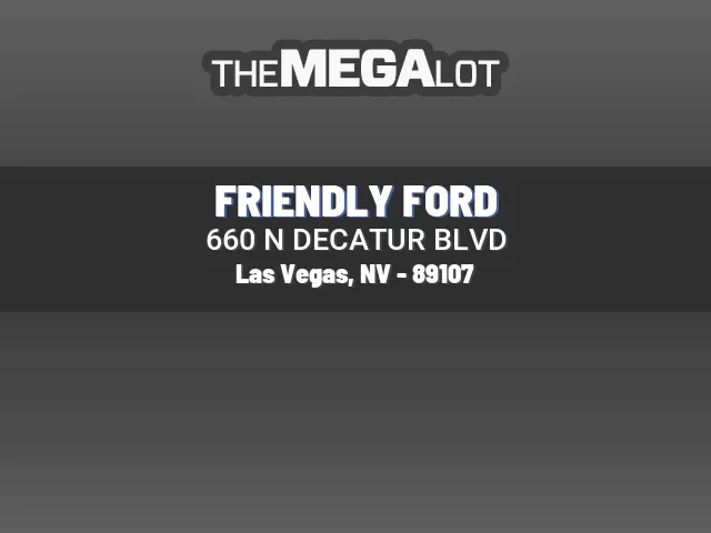 FRIENDLY FORD