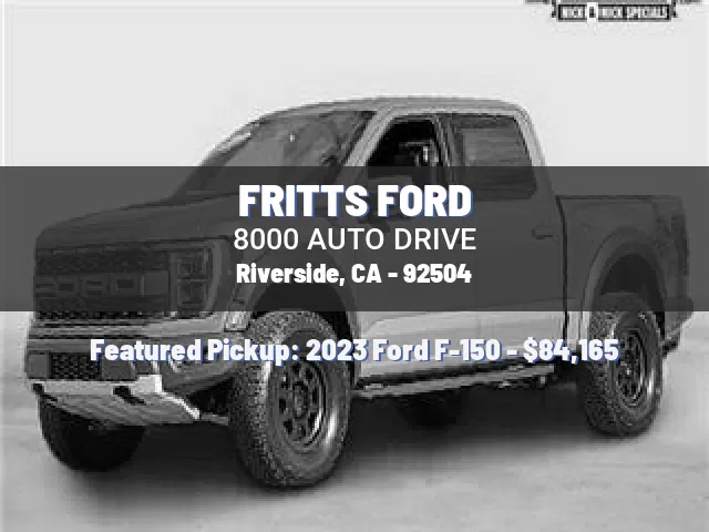 FRITTS FORD