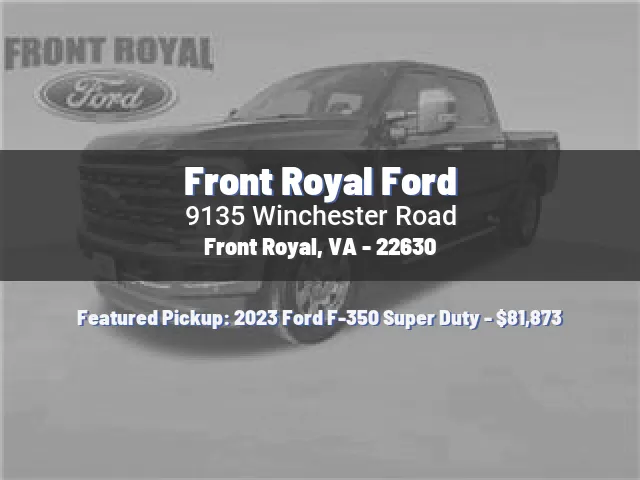 Front Royal Ford