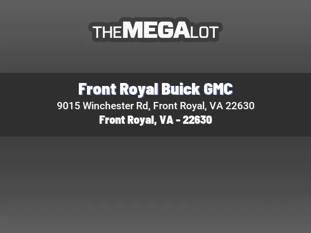 Front Royal Buick GMC