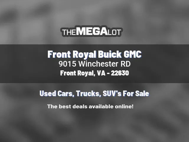 Front Royal Buick GMC