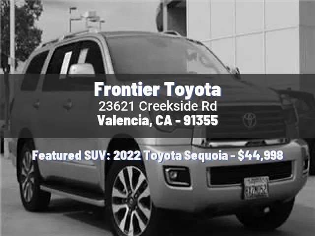 Frontier Toyota